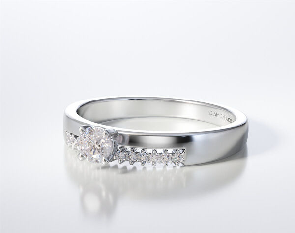 SOLITAIRE RING LR330