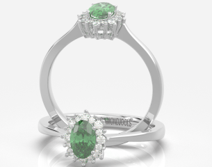 Gemstone Ring REM053 Emerald