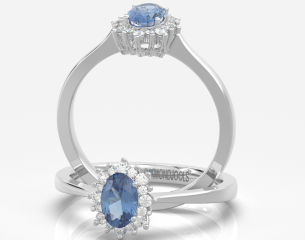 Gemstone ring REM053 Sapphire