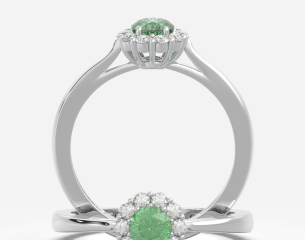 Gemstone Ring REM060 Emerald